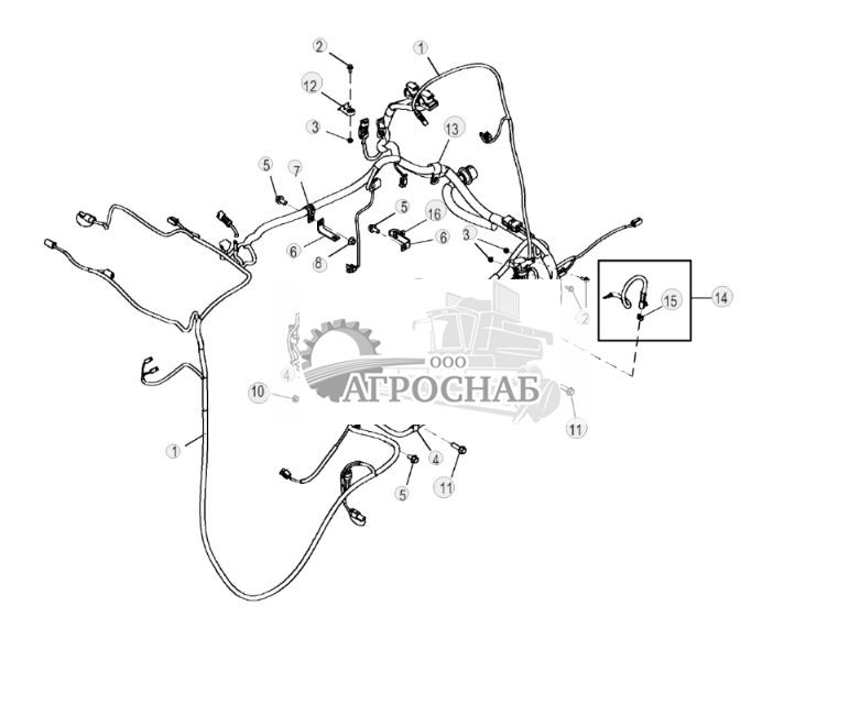Жгут проводки двигателя - ST879779 139.jpg